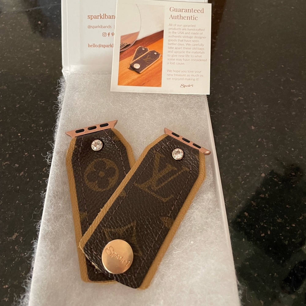 Sparkl*Bands LV Apple Watch Band